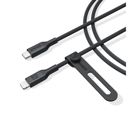 Anker PowerLine USB-C to Lightning Bio-Based 1.8M - Black