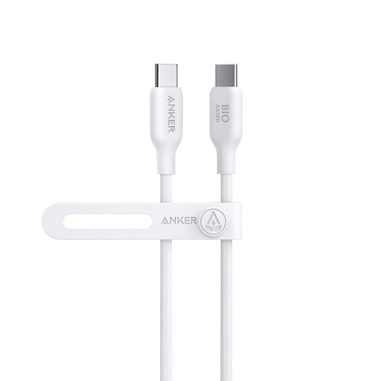 Anker PowerLine USB-C to USB-C Cable 140W Bio-Based 0.9M - White