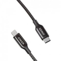 Anker PowerLine+ lll Cable - USB to Lightning - 0.9m (Black)