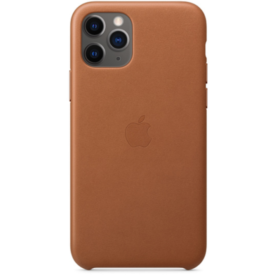 Apple Leather Case - iPhone 11 Pro (Brown)