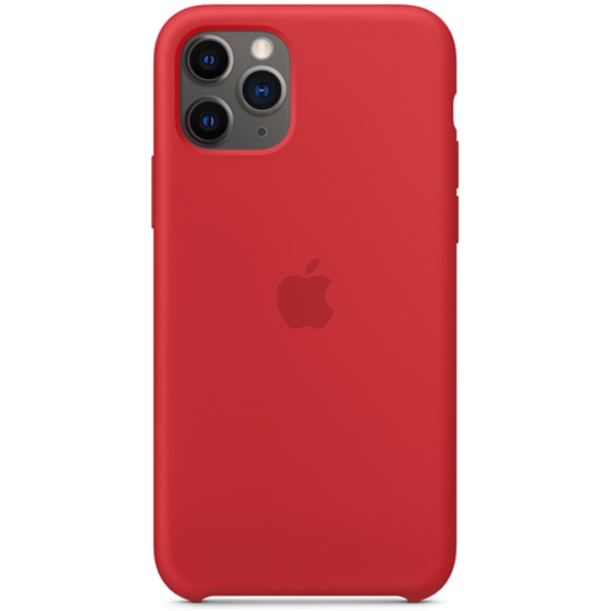 Apple Silicone Case - iPhone 11 Pro (Red)