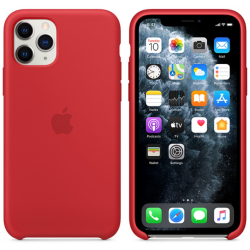 Apple Silicone Case - iPhone 11 Pro Max (Red)