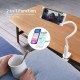CHOETECH 2in1 10W/7.5W Wireless Charger Gooseneck Phone Holder - White