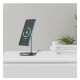 Choetech 2 in 1 MagLeap Wireless Charger Stand 15W - Grey