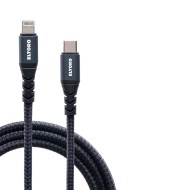 Eltoro USB-C to Lightning Cable 1.5M with Nylon PP Yarn Jacket - Blue