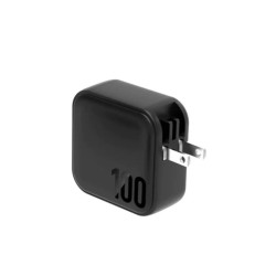 Energea Travelite GaN 100W 3-Port USB-C and 1-Port USB-A Wall Charger - Black
