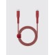 Energea Flow USB-C To Lightning Cable 1.5M - Red