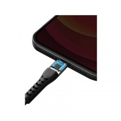 Energea Nyloflex USB-C To Lightning Cable 1.5M - Green