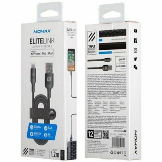 Momax Elite Link - Lightning to USB - 1.2m