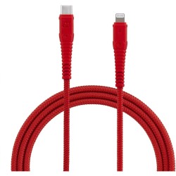 Momax Tough Link - Lightning to USB-C - 1.2m (Red)