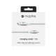 Mophie Charge And Sync USB-C To Lightning Cable 1M - White
