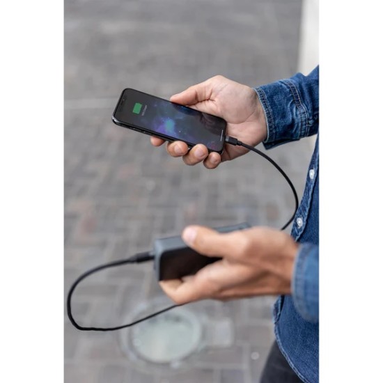 Mophie Charge And Sync USB-C To Lightning Cable 1M - Black