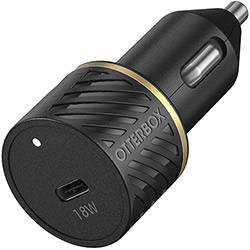 Otterbox Car Charger 18W + USB-C Cable (Black)