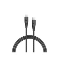 Ravpower Nylon Braided Type-C to Lightning Cable 1.2M - Black