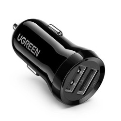 UGREEN Mini Car Charger 5V4.8A (Black)
