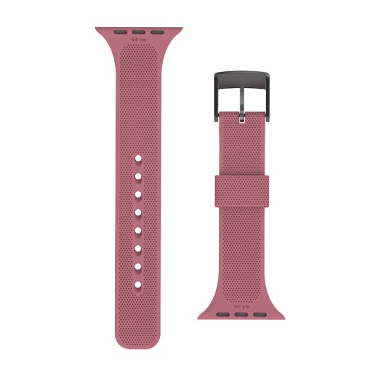 UAG U Dot Silicone Strap for Apple Watch 42/44/45/49mm - Dusty Rose