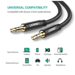Audio Cable 3.5mm Male to Male_ 1M