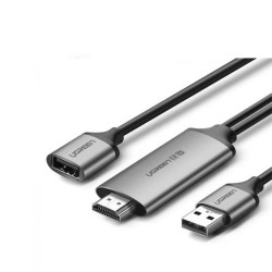 Ugreen USB To HDMI Digital AV Adapter 1.5M GRAY