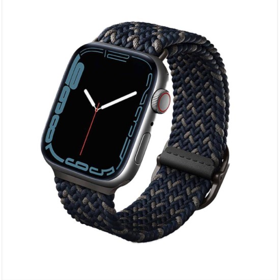 Uniq Aspen Braided Designer Edition for Apple Watch 42/44/45mm - Obsidian Blue