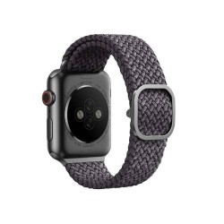 Uniq Aspen Braided for Apple Watch Strap 40/38mm - Granite Grey