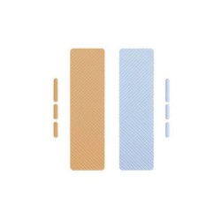 Uniq Heldro Flex Grip️ Band for iPhone 12 / 12 Pro  - Blush Pink/Sky Blue