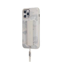 Uniq Hybrid Heldro Case For iPhone 12 / 12 Pro - Ivory Camo