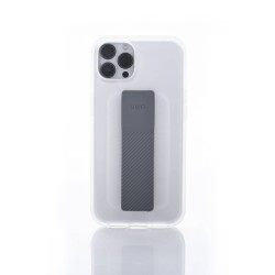 Uniq Hybrid iPhone 13 Pro Max Heldro Mount Series Dove - Matte Clear