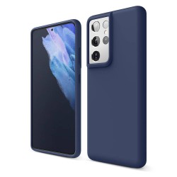 Elago Samsung Galaxy S21 Ultra Silicone Case - Jean Indigo