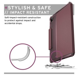 [U] by UAG iPad Pro 5th Gen 12.9 2021 Lucent Case - Aubergine